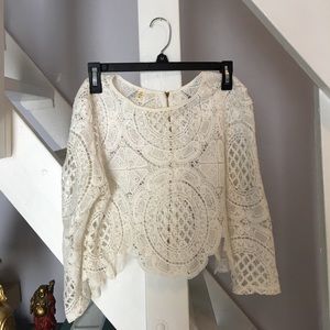 Laced Crop Top